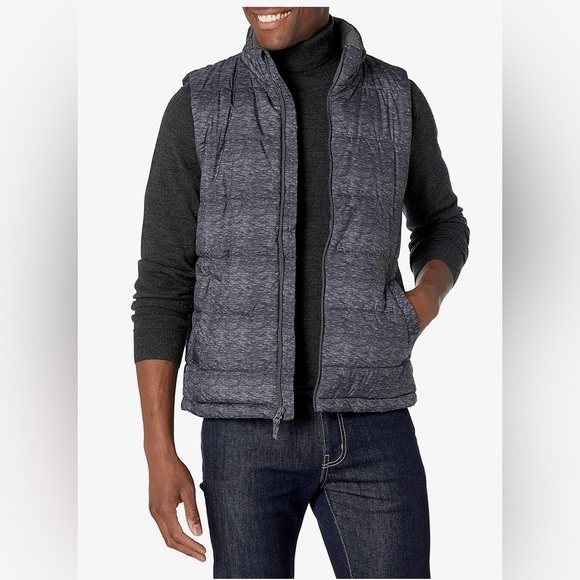 Other - Men's Quilted Puffer Vest - blue Jean blue